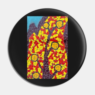 Colourful mosaic 3 Pin