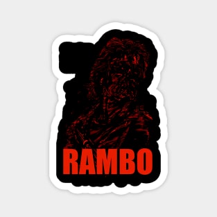 John Rambo First Blood Magnet