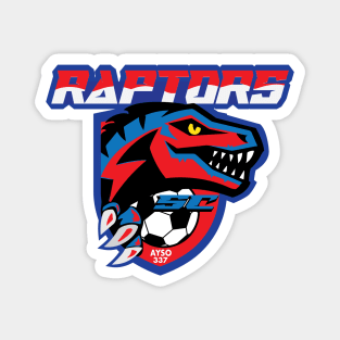 Raptors soccer Magnet