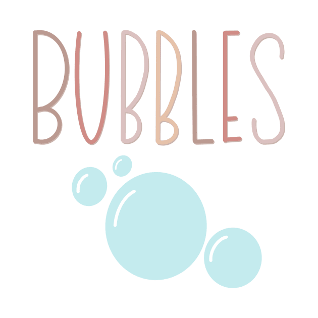 Bubbles Lettering and Drawing by Slletterings