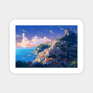 Capri Charm An Artistic Tribute to Italy's Island Paradise Magnet