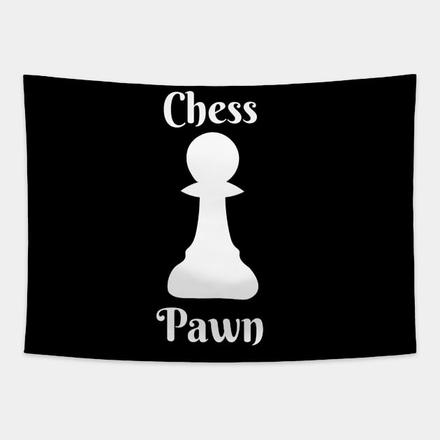 chess pawn piece Tapestry by happieeagle