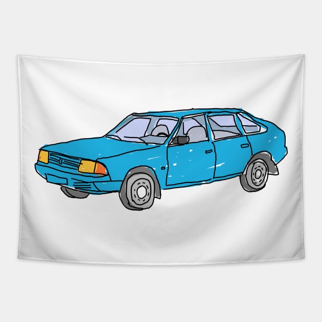 ussr cars Tapestry by Antho