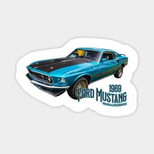 1969 Ford Mustang Mach 1 Fastback Magnet