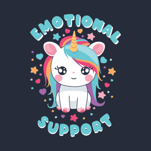 Emotional Support Unicorn T-Shirt