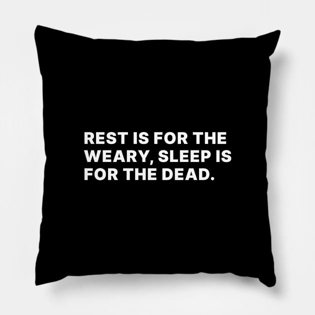 Doctor Who Quote Pillow by WeirdStuff