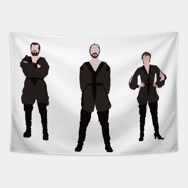 Zod, Ursa, and Non Tapestry by FutureSpaceDesigns