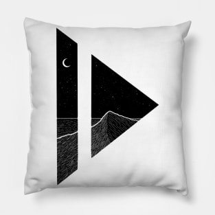 Put the night on pause Pillow