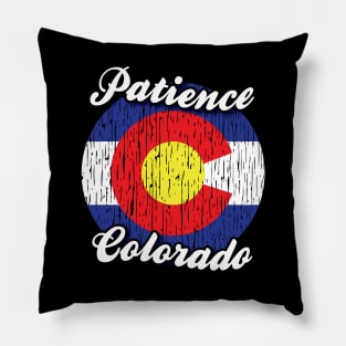 Welcome to Patience Colorado Pillow