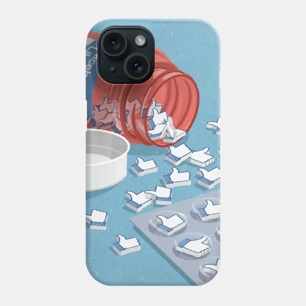 Like Drugs Phone Case by John Holcroft