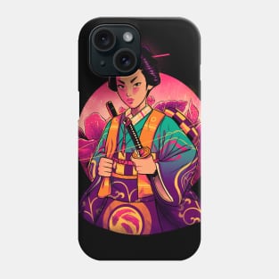 Samurai Geisha Phone Case