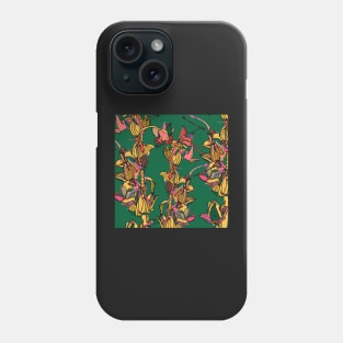 Tumbling Flowers Phone Case