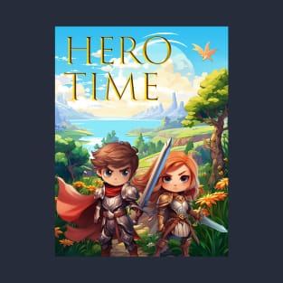 Hero Time - Cartoon Fantasy T-Shirt