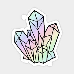 Rainbow Crystals Magnet