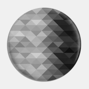 Grayscale triangle geometric squares pattern Pin