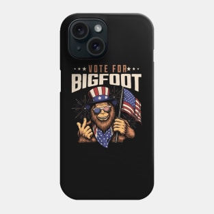 Vote For Bigfoot 2024 Phone Case