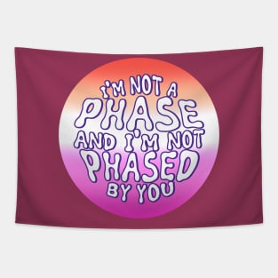 Lesbian - Not a Phase Tapestry