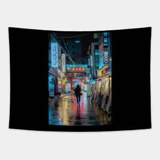 Neon Nights Tapestry