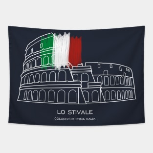 Colosseum Rome Italy Gladiator Landmark, Roman Empire, Ancient Rome Italian Tapestry