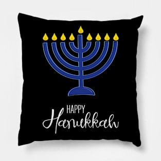 Happy Hanukkah Pillow