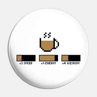 Coffee Stats Pin