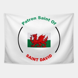 WALES PATRON SAINT Tapestry