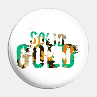 Solid Gold Pin