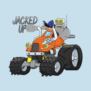 Jacked Up 4x4 Truck T-Shirt