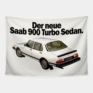 SAAB 900 TURBO - advert Tapestry