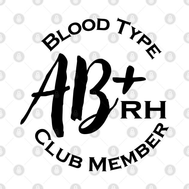 Blood type AB plus club member by Czajnikolandia