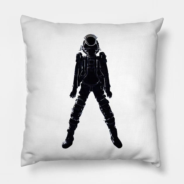 Astronaut Pillow by Alekxemko