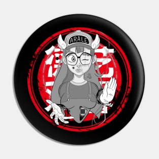 Arale anime girl Pin