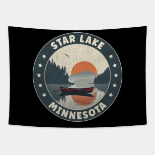 Star Lake Minnesota Sunset Tapestry