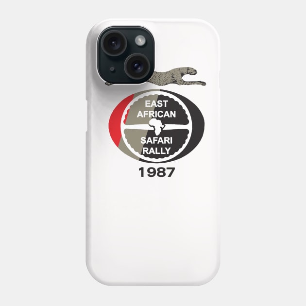 East African Safari Rally 1987 Phone Case by NeuLivery