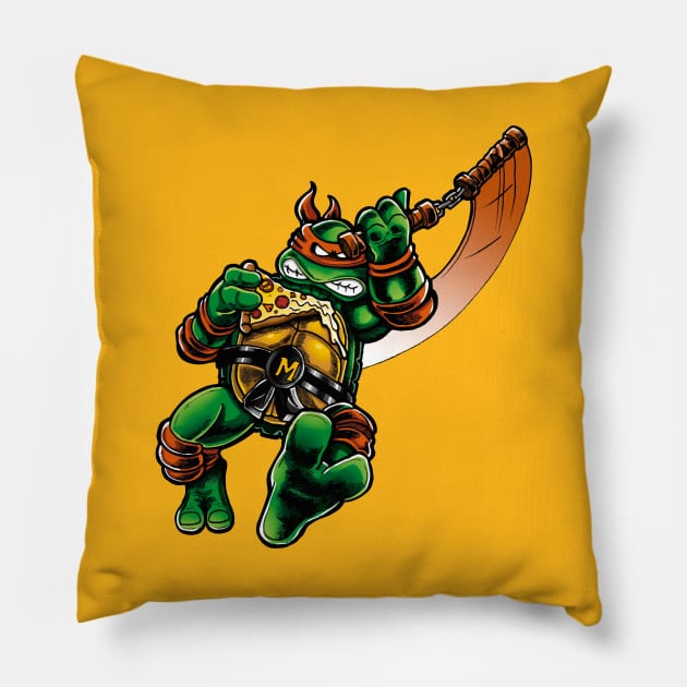 Michaelangelo Pillow by Ale_jediknigth