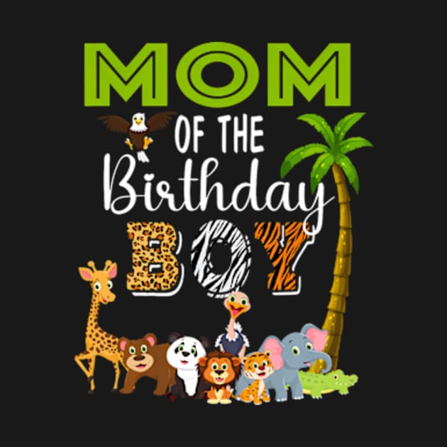 Mom of The Birthday Boy Wild Zoo Theme Safari Party by Eduardo