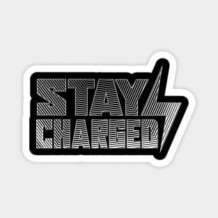 Stay Charged EV Art Magnet