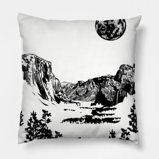 Black Moon Pillow