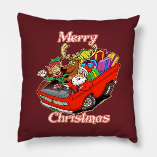 Santa Express Pillow