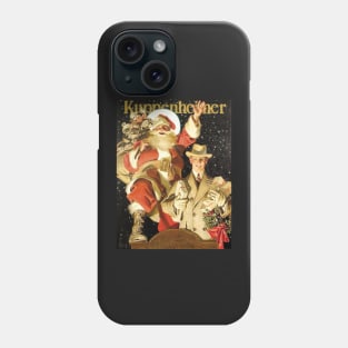 Merry Christmas from Kuppenheimer's, c.1924 J.C. Leyendecker Phone Case