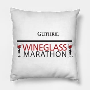 guthrie wineglass marathon Pillow