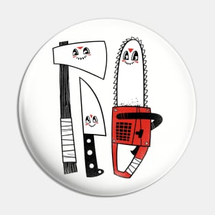 Happy Slasher Pals Pin