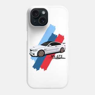 White M4 GTS Phone Case