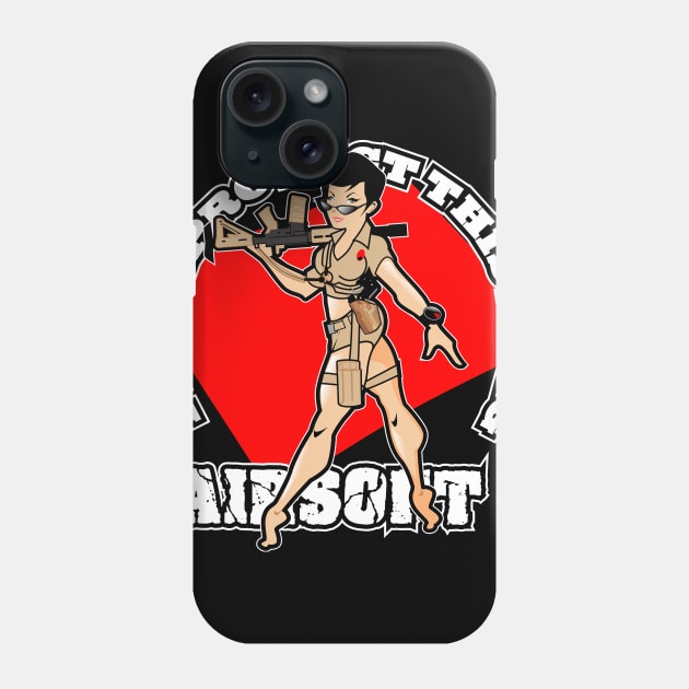 Airsoft Flag Female Phone Case by Spikeani