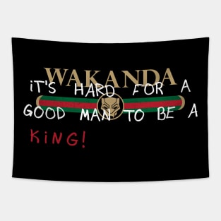Wakanda Logo v2 Tapestry