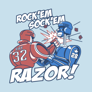 Rock'em Sock'em Razor! T-Shirt