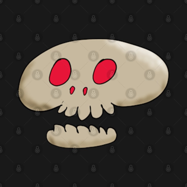 Comical Skull by ZNEVA