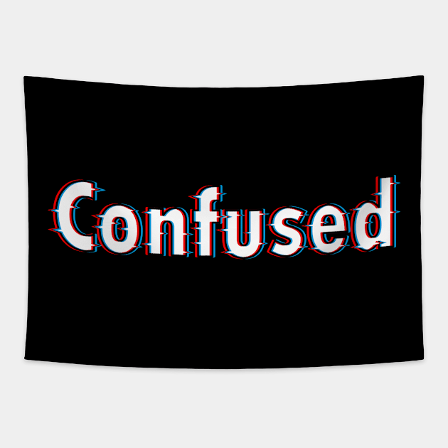 Confused 3d Tapestry by Faishal Wira