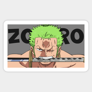 Roronoa Zoro Sticker for Sale by OnePieceStore28