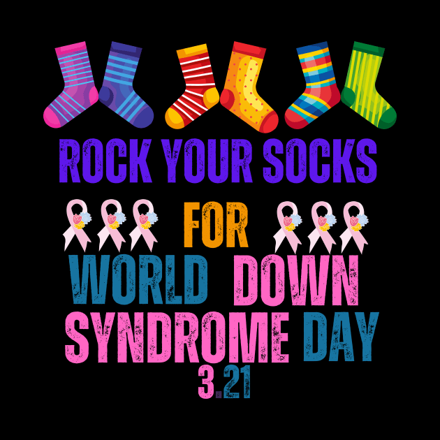 Rock Your Socks for World Down Syndrome Day by Charlie Dion